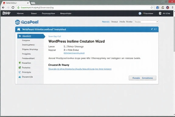 WordPress telepítési útmutató cPanellel